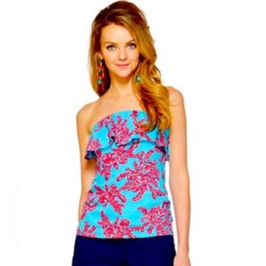 Lilly P floral tube top 🌺